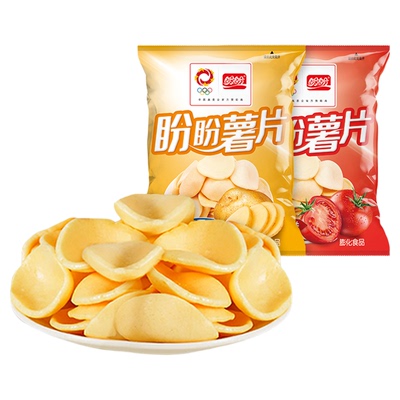 盼盼番茄经典原味膨化薯片