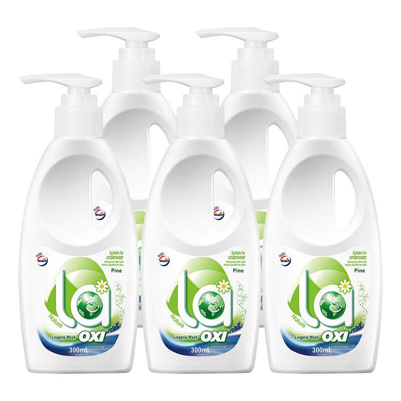 la有氧洗威露士内衣净洗衣液去血渍除菌内衣内裤清洗用300ml*5瓶