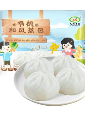 九洲丰园有机和风蒸包400g
