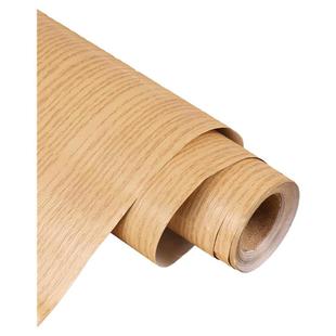 木纹贴纸自粘仿木家具翻新贴纸加厚防水胡桃原木色桌面柜子门贴纸