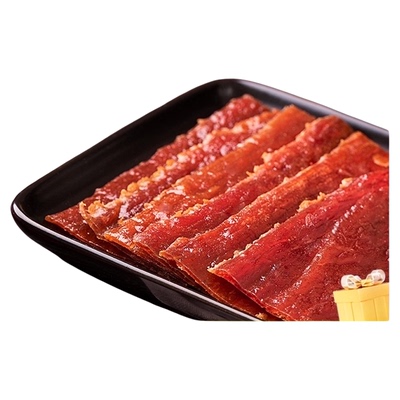 三只松鼠猪肉脯自然片零食