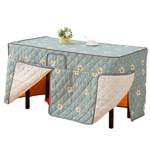 家用商用加厚烤火罩新款烤火炉罩套长方形桌罩取暖罩子电炉罩子套