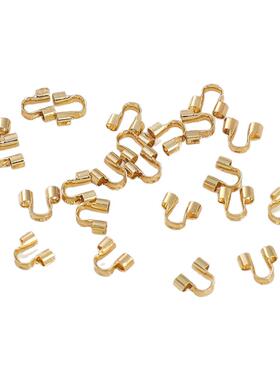 14K包金保色马蹄扣手工diy