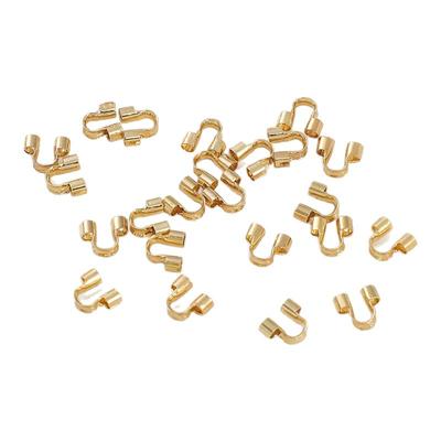 14K包金保色马蹄扣手工diy