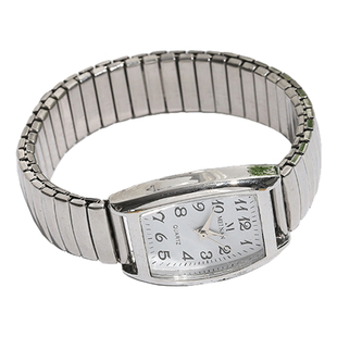 老人手表男款女款大数字方形防水爸爸男士女士中老年人石英机械表