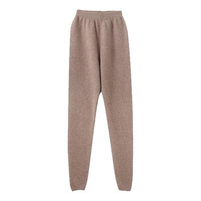 100纯羊绒裤女秋冬保暖裤薄款