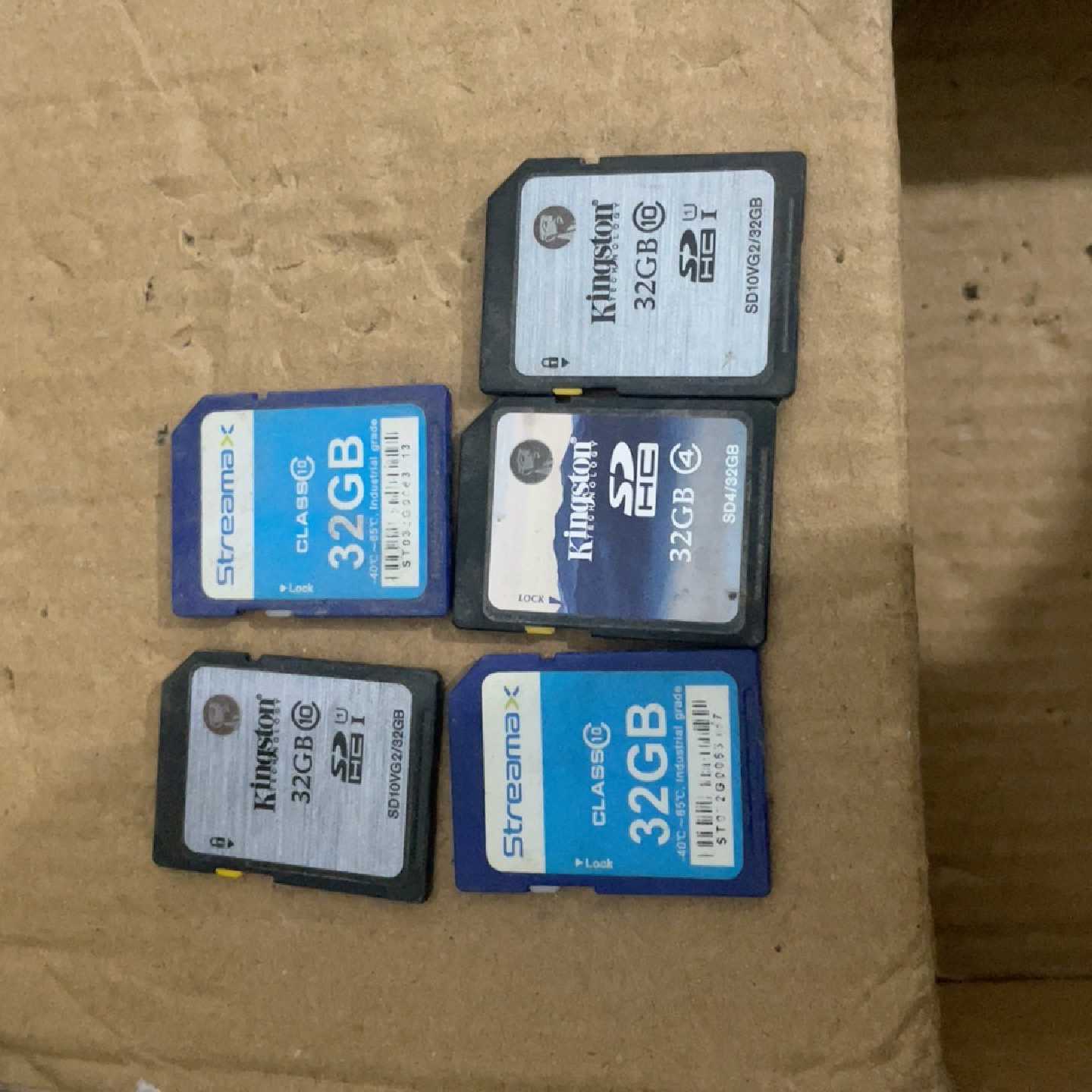 【议价-可维修】KingSton/金士顿 5张内存卡32G大卡 20元 /均有货图片