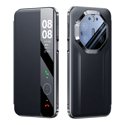 顺丰Mate80RS真皮翻盖手机壳新款