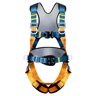 高空作业安全带速插子母扣建筑国标防坠落保险带全身双挂钩安全绳