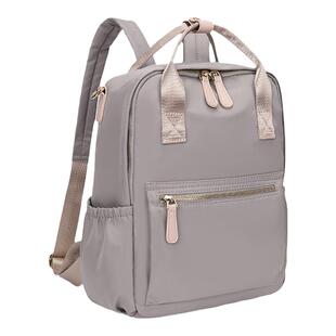 香港代购牛津布双肩包女26新款时尚背包大容量简约百搭书包电脑包