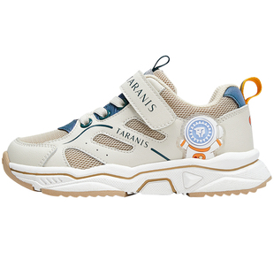 泰兰尼斯春秋儿童鞋软底透气户外运动鞋男童舒适防滑休闲跑步鞋子