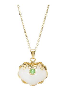 祥云吊坠国潮新款爆款和田玉吊坠