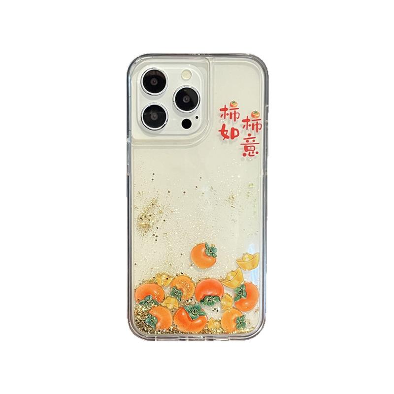 液体流沙iPhone16promax手机壳15新款流动适用苹果14男女款13防摔