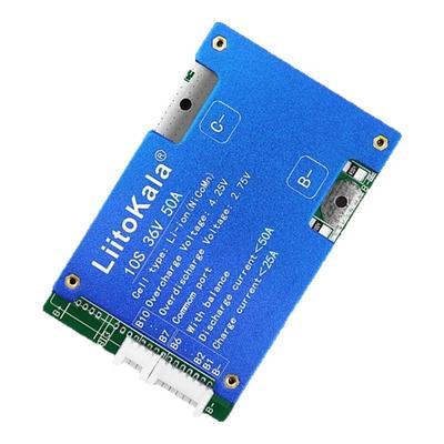 Liitokala锂池保护板 自动均衡电压10S-36V50ALi-ion电动车保护板