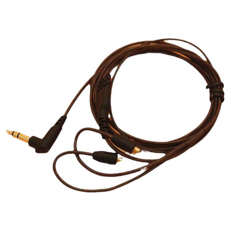 MMCX耳机线弯形有线DIY耳机头SE215/315/425/535/846等运动挂耳式