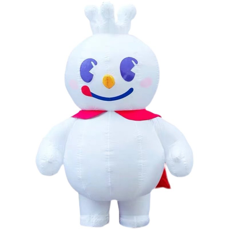 蜜雪冰城雪王玩偶服气模拱门充气人偶服装行走公仔定做卡通吉祥物