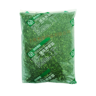 江苏东迪荠菜馅芥菜切碎速冻野菜包子饺子馄饨馅30斤江浙沪皖包邮