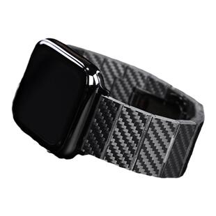 适用苹果applewatch S11手表带ultra2/3腕表带9/10碳纤维纹智能7尊享iwatchSE/6/5/4替换1/2/3代表运动秋冬