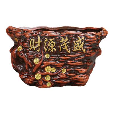 花盆陶瓷发财树专用盆