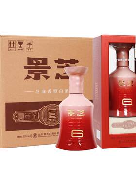 景芝500ml*4真6年53度芝香型白酒