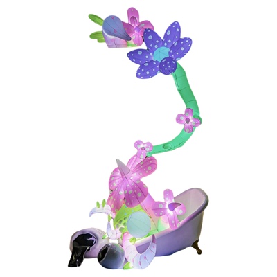 大型充气卡通毛绒气模