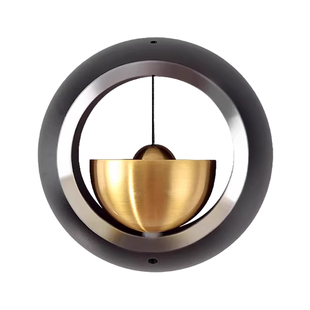 日本铃铛门挂风铃入户门铃响声大疗愈纯铜铃进门提醒挂开门上磁吸