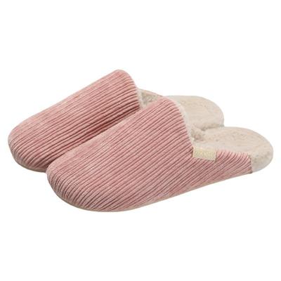 秋冬季室内包头保暖棉拖鞋女情侣