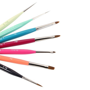 日本熊野Hokutoen北斗园美甲笔套装全套光疗笔彩绘笔拉线笔圆头笔