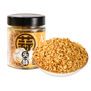 潮汕大妈蒜头酥黄金炸蒜蓉蒜粒蒜油葱油烧烤茄子生蚝粿条汤粉调料