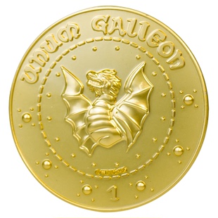 ME哈利波特周边金加隆单面镜华纳正版金加隆金币纪念币送钱袋礼物