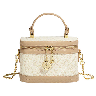 迪士尼米奇方盒斜挎手提化妆女包