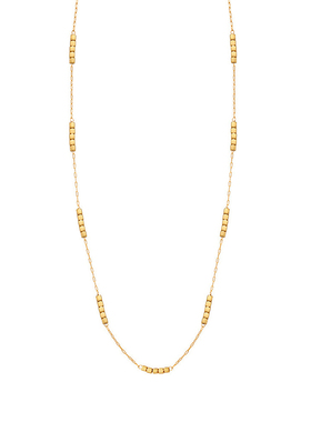 316L钛钢不掉色满天星方块项链女