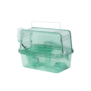 仓鼠笼子外出金丝熊双层别墅小苍鼠大空间鹦鹉鸟笼专用手提外带笼