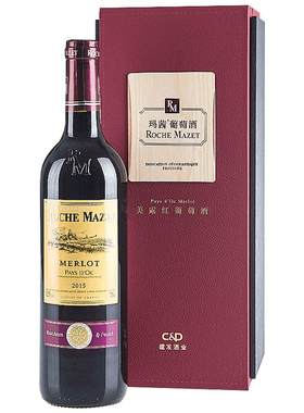玛茜建发法国美露花瓶干红葡萄酒