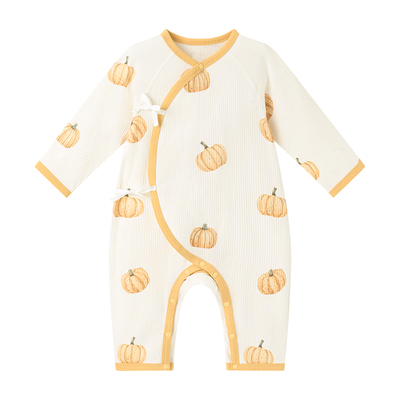 BororoBear婴儿衣服斜襟连体衣