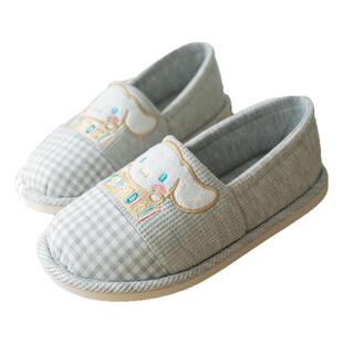 月子鞋春夏季可爱产后包跟软底防滑棉拖鞋女春秋款透气居家鞋夏季