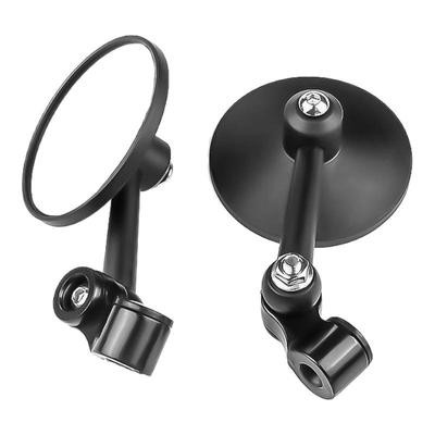 适用九号电动车M95C/M80C/M85C/猎户座Dz110P后视镜复古反光圆镜