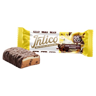 IntiCo蛋白棒夹心饱腹代餐能量棒健身PhD低生酮卡脂0无蔗糖英国