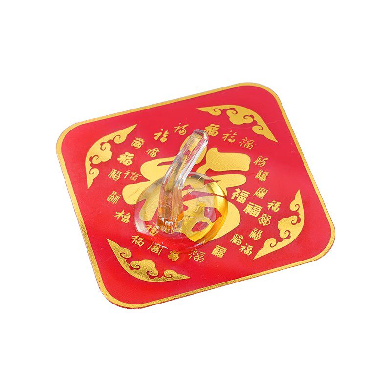【10个装】挂钩新年红色喜庆粘钩