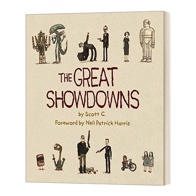 英文原版异想电影插画