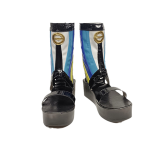 动漫演出鞋子FGO巴御前cos鞋定制 cosplay鞋高跟万用支持来图定做