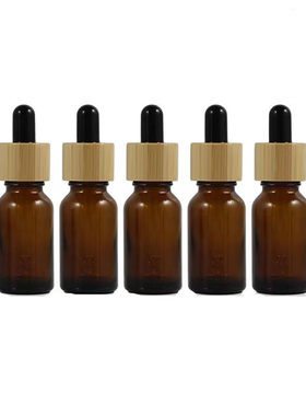 带刻度避光加厚玻璃滴管瓶吸管瓶