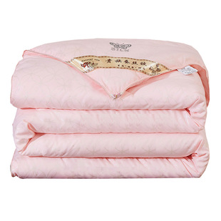 加厚全棉桑丝棉被芯8/10斤被子冬天保暖春秋空调冬被冬季特价清仓