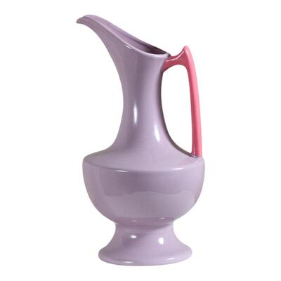 法式中古风陶瓷手工异形花瓶