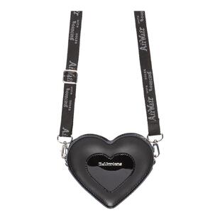 Dr.Martens马丁博士Mini Heart Bag可爱心形造型漆皮女单肩斜挎包