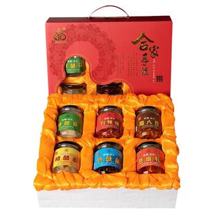 湖南土特产组合茶陵永光食品腐乳酱菜合家享礼1558g高端礼盒装