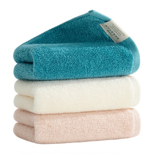 洁玉3A级鲁道夫抗菌儿童小毛巾A类宝宝纯棉洗脸家用女柔软吸水