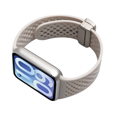 适用小米手环10pro洞洞硅胶表带