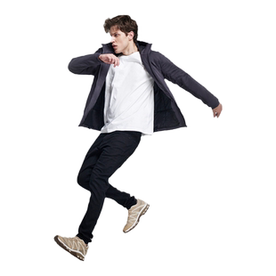 天石户外新棉服男士3M连帽通勤休闲外套防寒动态保暖V160棉衣V177