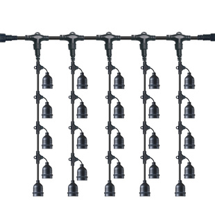 旅浪户外防水灯笼串景区婚礼婚庆灯笼长廊线中秋节日国庆灯笼架线